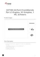 Datenblatt zu Equip 337100, EAN: 4015867244661