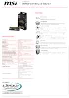 Datasheet for MSI S78-440L970-P83, EAN: 4711377062442