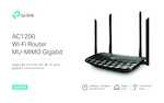 Datasheet for TP-Link ARCHER A6, EAN: 6935364088910