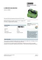 Datenblatt zu Phoenix Contact 2878696, EAN: 4046356099967