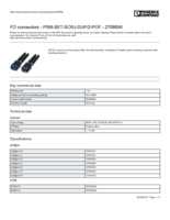 Datasheet for Phoenix Contact 2708656, EAN: 4046356123327