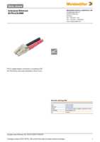 Datasheet for Weidmüller 1962970000, EAN: 4032248645152