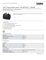 Datasheet for Phoenix Contact 2804380, EAN: 4046356317788