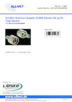 Datasheet for Allnet ANT-ADP-RSMAM-NM, EAN: 4038816112682