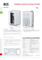 Datasheet for RCS Audio-Systems PBA-040 W, EAN: 4250458262031