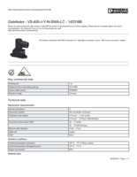 Datasheet for Phoenix Contact 1433168, EAN: 4046356346252