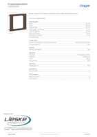 Datasheet for Hager L91208014, EAN: 4012740101707