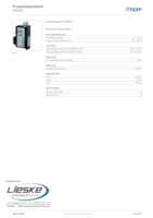 Datasheet for Hager SM201, EAN: 3250615632012
