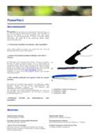 Datasheet for Power-Tec PowerPen-I ABS