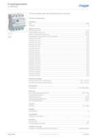 Datasheet for Hager CJG440D, EAN: 3250611610373