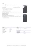Datasheet for Samsung EF-GS936CBEGWW, EAN: 8806095867762
