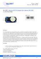 Datasheet for Allnet All_RTC_DS1302, EAN: 4038816135940