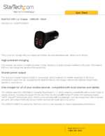 Datasheet for Startech.com USB2PCARBKS, EAN: 0065030865524