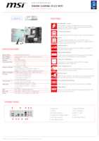 Datasheet for MSI 7E42-003R, EAN: 4711377286558