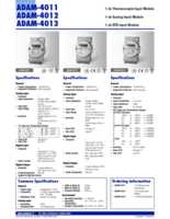 Datasheet for Advantech ADAM-4012-DE