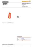 Datasheet for Weidmüller 8869520000, EAN: 4032248745135