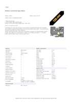 Datasheet for Brother TZE344, EAN: 4977766685764