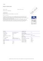 Datasheet for Brother TZECL6, EAN: 4977766692816