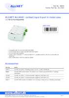 Datasheet for Allnet ALL4442, EAN: 4038816018991