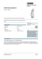 Datenblatt zu Phoenix Contact 2868596, EAN: 4046356519953