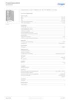 Datasheet for Hager ZB321X15, EAN: 3250617650670