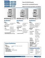 Datasheet for Advantech ADAM-4117-AE
