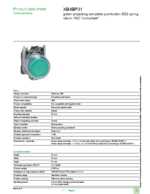 Datenblatt zu Schneider Electric XB4BP31, EAN: 3389110887006