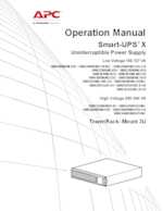 Datasheet for APC SMX3000RMHV2UNCR, EAN: 0731304737698