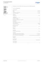 Datasheet for Hager ZK53W7N, EAN: 3250617713818
