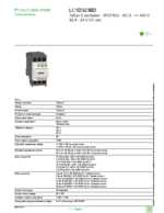 Datasheet for Schneider Electric LC1D323BD, EAN: 3389110807776