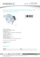 Datenblatt zu Synergy 21 S21-LED-TOM01090, EAN: 4038816053930