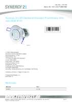 Datenblatt zu Synergy 21 S21-LED-TOM01089, EAN: 4038816131140