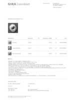 Datenblatt zu Gira 126567, EAN: 4010337265672