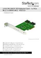 Datasheet for Startech.com PEXM2SAT32N1, EAN: 0065030865708