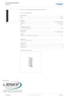 Datasheet for Hager M5284, EAN: 4012740857567