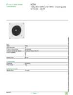 Datasheet for Schneider Electric KZ81, EAN: 3389110552133