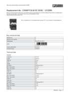 Datenblatt zu Phoenix Contact 1212085, EAN: 4046356454551
