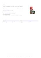 Datasheet for Canon 0902A002, EAN: 4960999867274