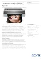 Datasheet for Epson C11CE40301A3, EAN: 8715946606675