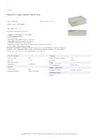 Datasheet for Manhattan 177214