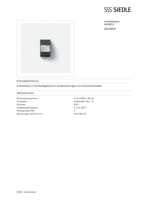 Datasheet for Siedle 200008542-01, EAN: 4015739085422