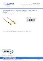 Datasheet for Allnet ANT-PIG-RSMA-RSMA-30, EAN: 4038816008886