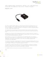 Datasheet for Startech.com CDP2DP, EAN: 0065030862622