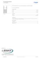 Datenblatt zu Hager LV8Y00BK, EAN: 3250617654258