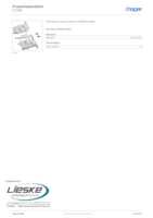 Datasheet for Hager FZ745, EAN: 3250612767458