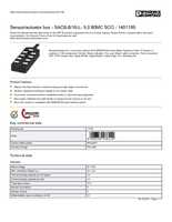 Datasheet for Phoenix Contact 1401199, EAN: 4046356536110