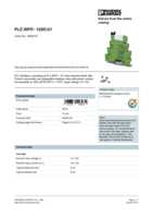 Datasheet for Phoenix Contact 2900316, EAN: 4046356506984