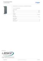 Datenblatt zu Hager LV8Z00AHBL, EAN: 3250610141564
