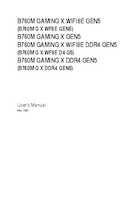Datasheet for Gigabyte B760M G X DDR4 GEN5, EAN: 4719331874087