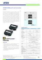 Datasheet for Aten VE801T-AT-G, EAN: 4719264642784